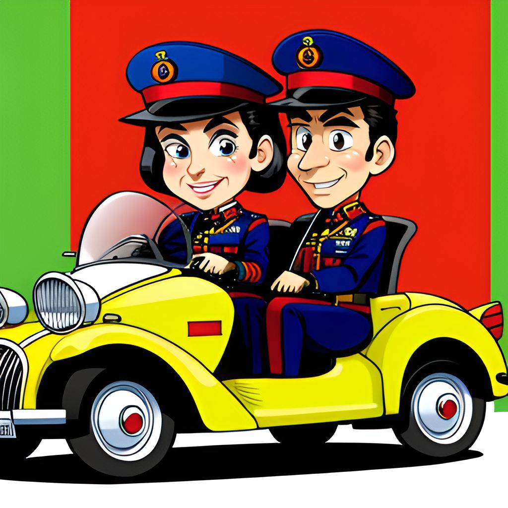 BARZELLETTA CARABINIERI. A MARCIA INDIETRO